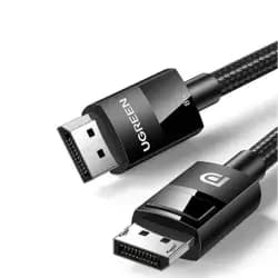 Ugreen DP 1.4 Male to Male Cable, 8K 60hz 4K 144Hz 2K 165Hz, 32.4Gbps Data Transfer, Tin-Plated Oxygen-Free Copper, HD DisplayPort Data Cable, 5m Braided Cable, Black | 80394