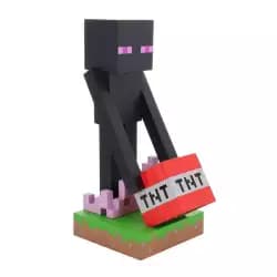 حامل يد تحكم وهاتف Cable Guys Minecraft: Enderman
