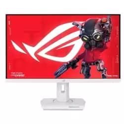شاشة اسوس ROG Strix XG27UCG-W: مقاس 27 بوصة Fast IPS 4K @160Hz / FHD @320Hz، 1ms GTG، 95% DCI-P3، HDR10، متوافقة مع G-Sync، USB-C، ELMB Sync، Aura Sync RGB