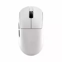ماوس جيمنج ATK Dragonfly A9 ULTRA لاسلكي وسلكي وبلوتوث - مستشعر بصري 42,000 DPI PAW3950 ULTRA بمعدل تحديث 8K - شريحة Nordic52840 - وزن 53 جرام - بطارية 500mAh تدوم 150 ساعة - كليكات بصرية (أبيض)