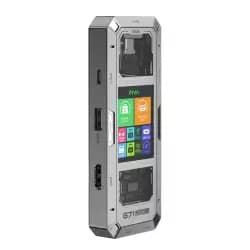 محول PIVA G71 بـ 7 منافذ مع شاشة عرض وكابل قابل للتبديل