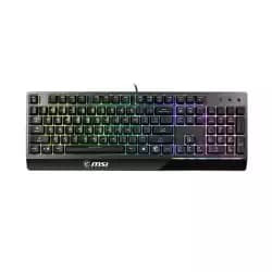 ام اس اي Vigor GK30 كيبورد جيمنج سلكي RGB عربي بملمس ميكانيكي أسود