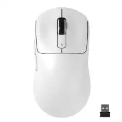 ماوس جيمنج لاسلكي Attack Shark X3MAX مستشعر PAW3950 – أبيض