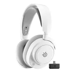 سماعة جيمنج لاسلكية SteelSeries Arctis Nova 7P الجيل الثاني - أبيض