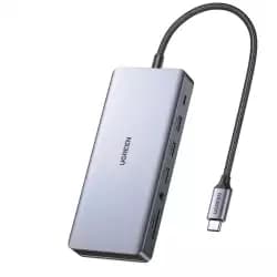 يو جرين CM681 محول متعدد الوظائف 13-في-1 USB-C - رمادي | 15978