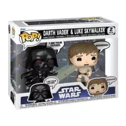 Funko Pop Star Wars: Star Wars Darth Vader & Luke Skywalker - 2-Pack