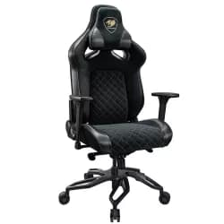 كرسي جيمنج كوجر TITAN PRO V2 Gold F - أسود | 3MT2FGLB.0001