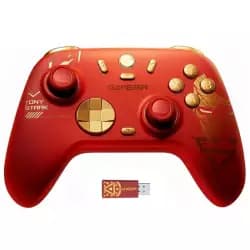 يد تحكم لاسلكية GameSir Nova 2 Lite بتقنية 2.4g وعصا تحكم Hall Effect إصدار Iron man، متوافقة مع Switch 2 و Windows PC و Android و iOS
