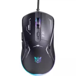 ONIKUMA CW917 RGB Gaming Mouse – 3600 DPI Optical Sensor, 6-Button Wired Gaming Mouse with RGB Lighting (Black)