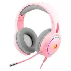 سماعة جيمنج سلكية Redragon H270 RGB – وردي