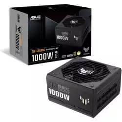 ASUS TUF Gaming 1000W ATX Power Supply Unit, 80 Plus Gold Certification, Fully Modular, 135mm Fan, Dual Ball Fan Bearings, Axial-tech Fan Design, Military-grade, Black | 90YE00S1-B0NA00