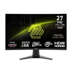 ام اس اي MAG 276CXF شاشة جيمنج منحنية 27 بوصة FHD 280 هرتز 0.5 مللي ثانية - اسود