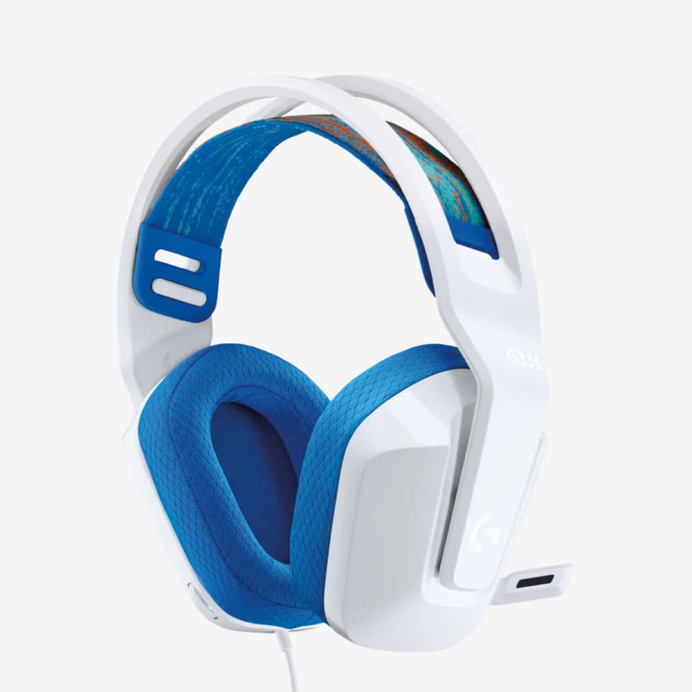 LOGITECH G335 Wired Gaming Headset – WHITE – 3.5 MM