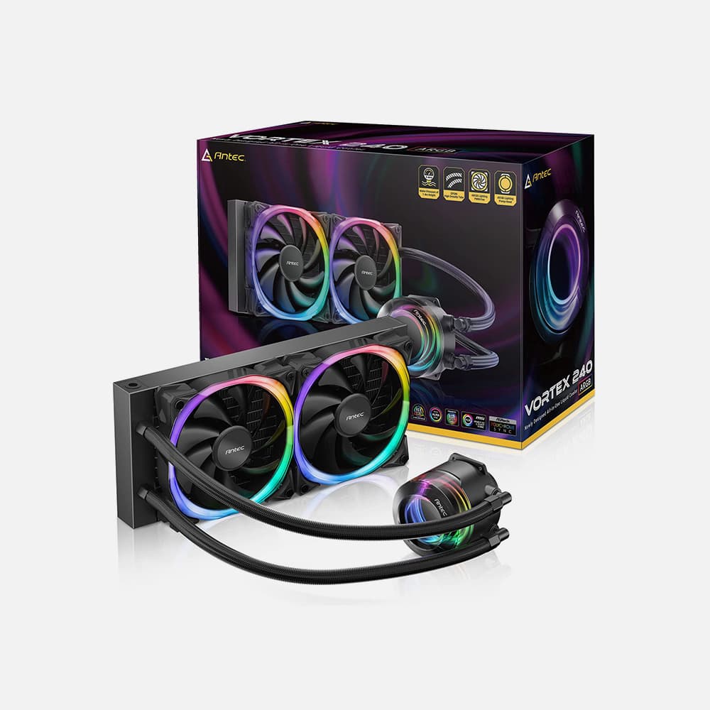 Antec Vortex 240MM ARGB AIO Liquid cooling