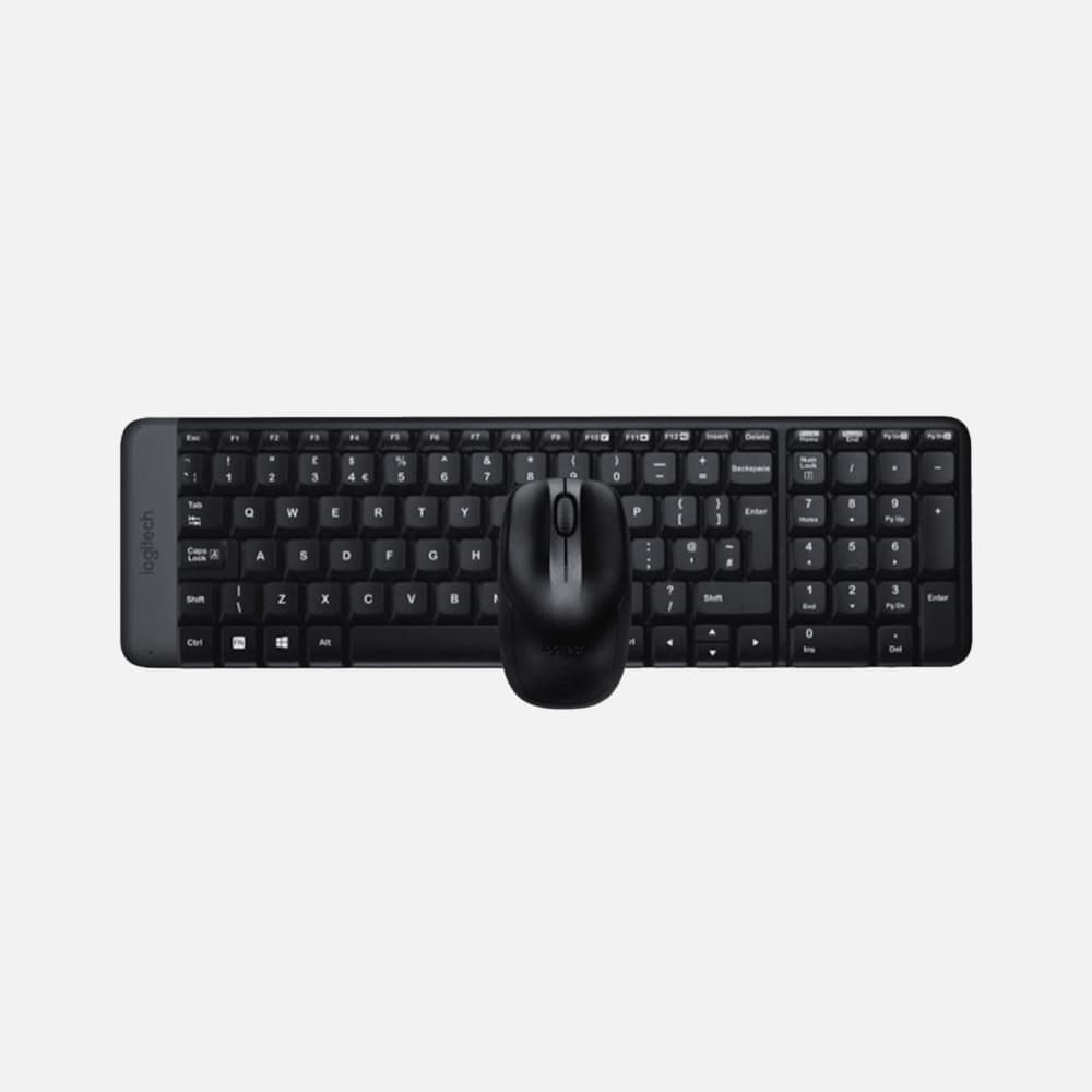 LOGITECH MK220 Wireless Combo – BLACK – ARA