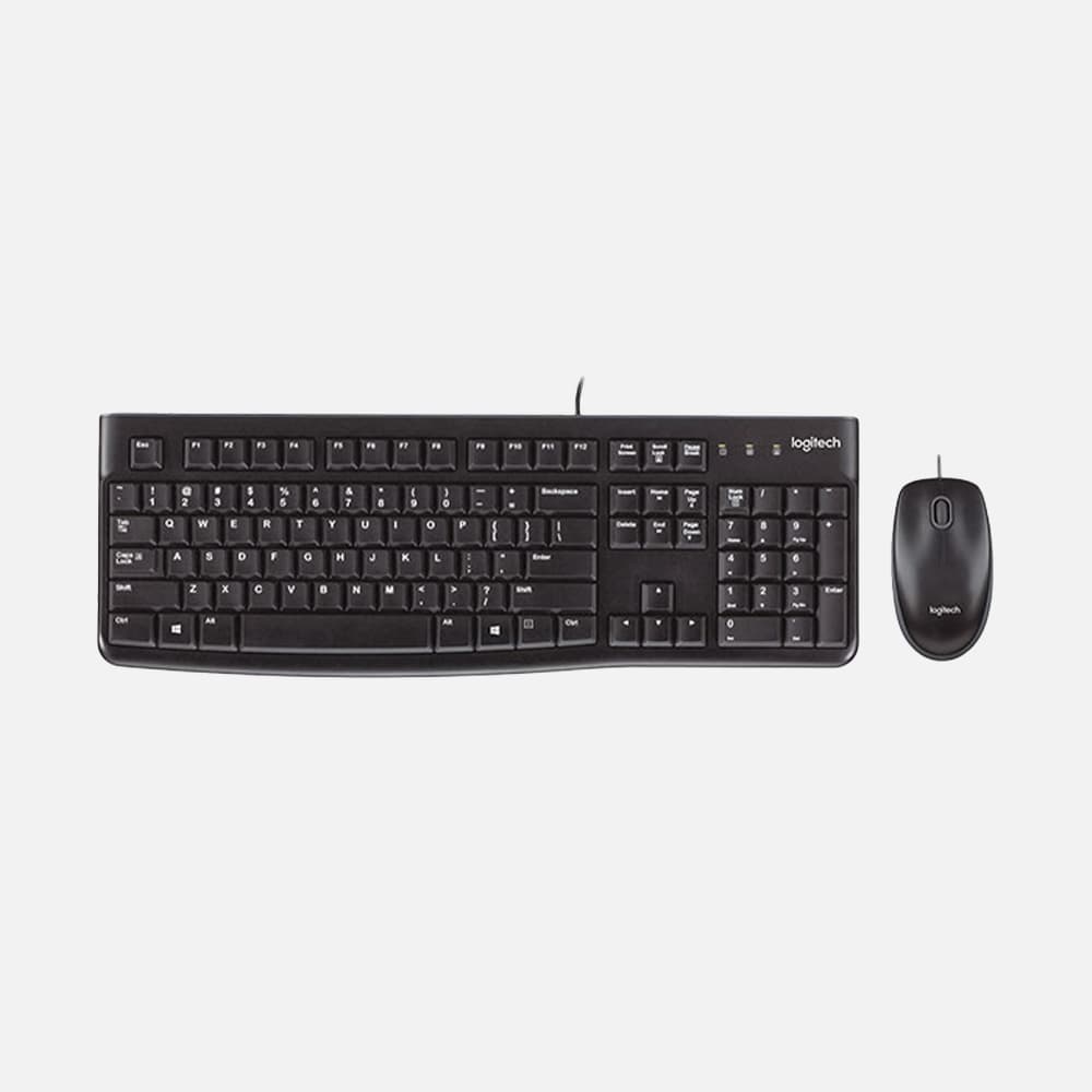 Logitech® MK120 USB Keyboard and Mouse