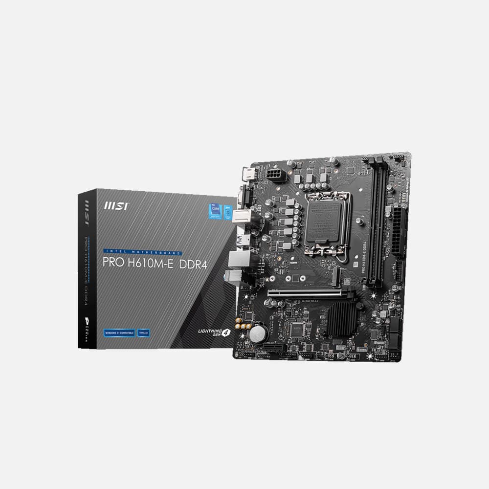 MB MSI Pro H610M-E DDR4