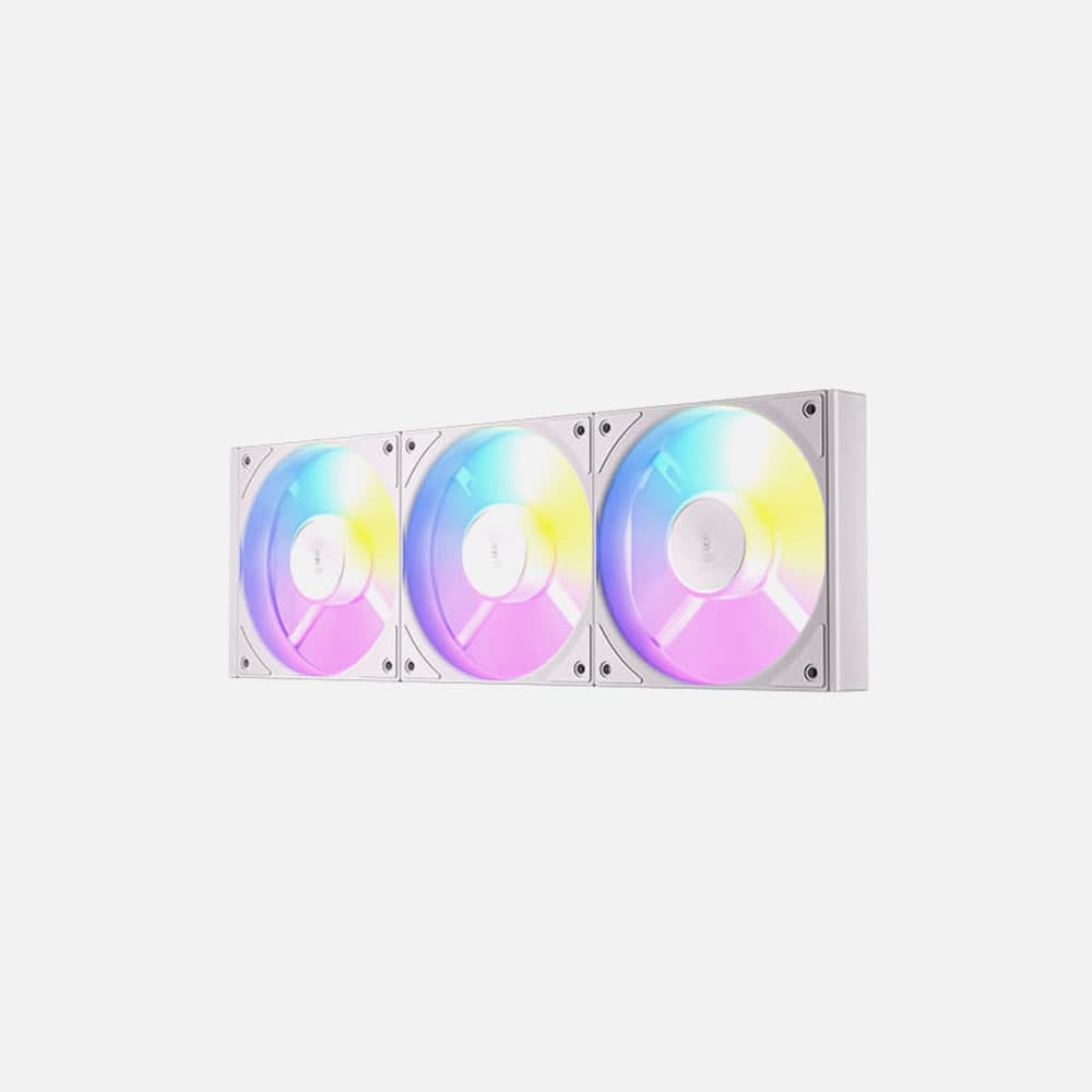 Antec Connect C120 ARGB PWM Case Fan White 3PK