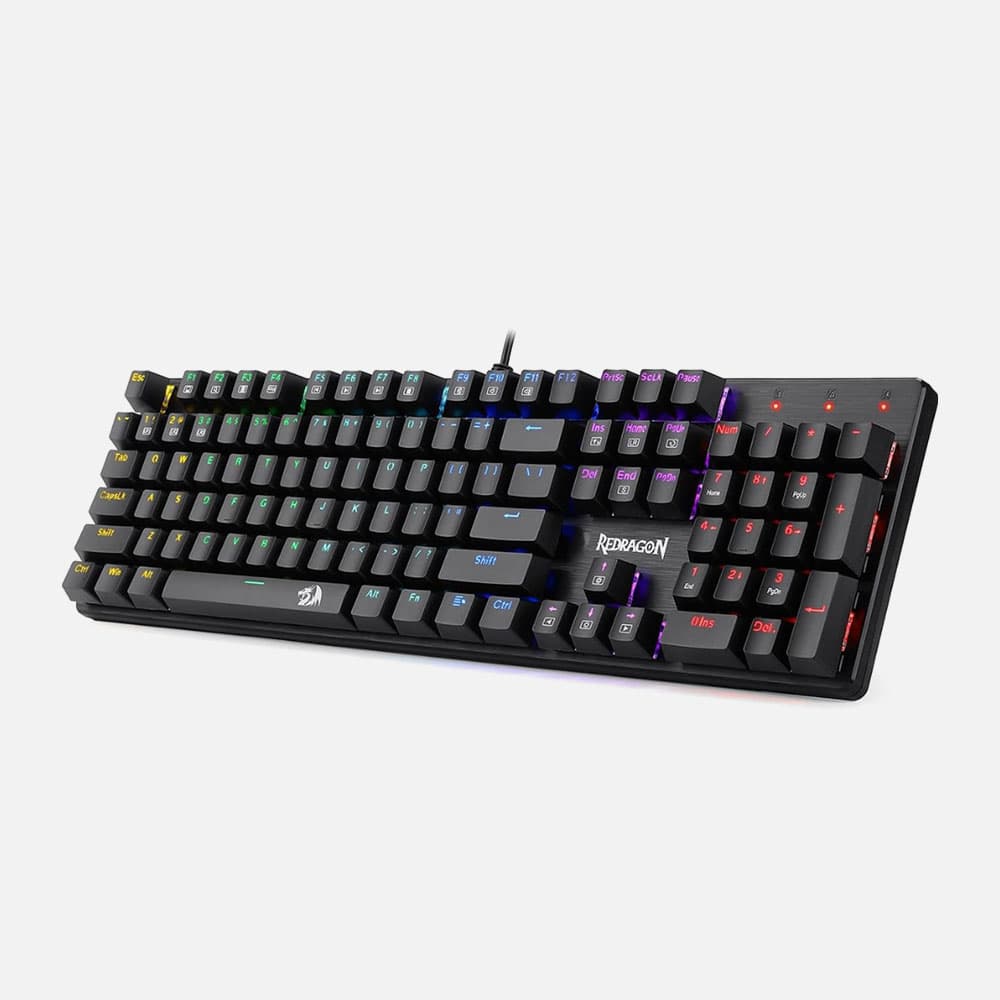 كيبورد REDRAGON K608-R ELITE ميكانيكال جيمنج أحمر
