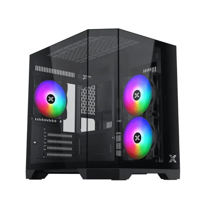 Xigmatek Cubi M ARGB +Power 600W 80 Plus White Mid Tower Case