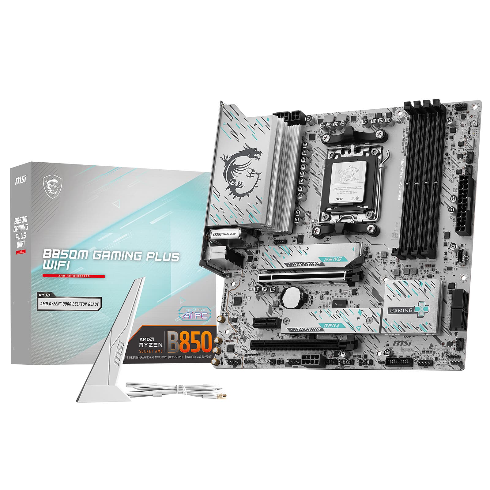 لوحة أم ام اس اي B850M GAMING PLUS WIFI