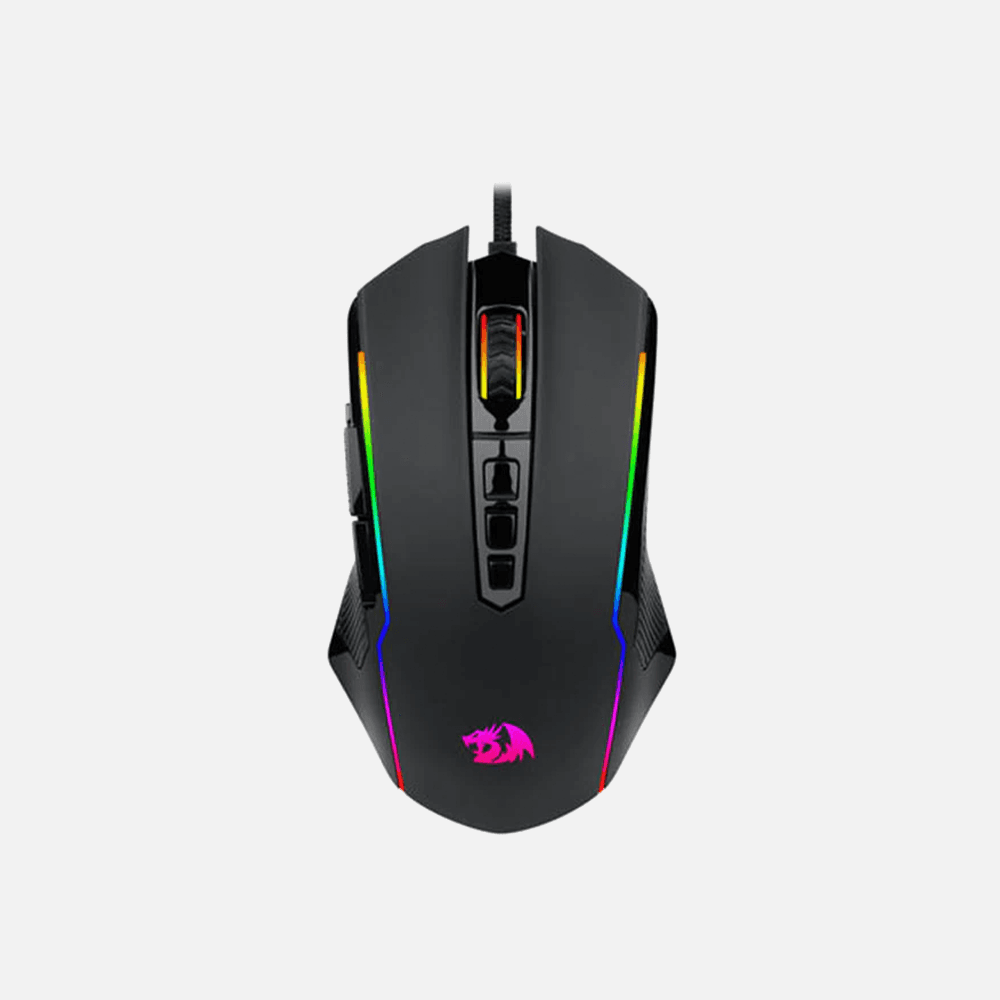 M910-K Gaming Mouse, Redragon PC Gaming Mice with RGB Backlit, Adjustable 8000 DPI, Opitical