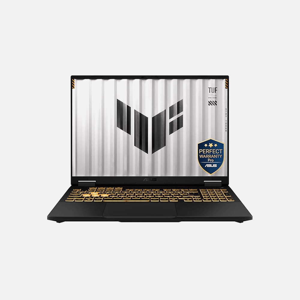لابتوب اسوس TUF F16 FX608JMR-RV057W، معالج Ci7 14650HX، رام 16GB، هارد 512GB، كرت شاشة انفيديا RTX 5060 8GB، شاشة 16 بوصة WUXGA IPS 165Hz، ويندوز 11