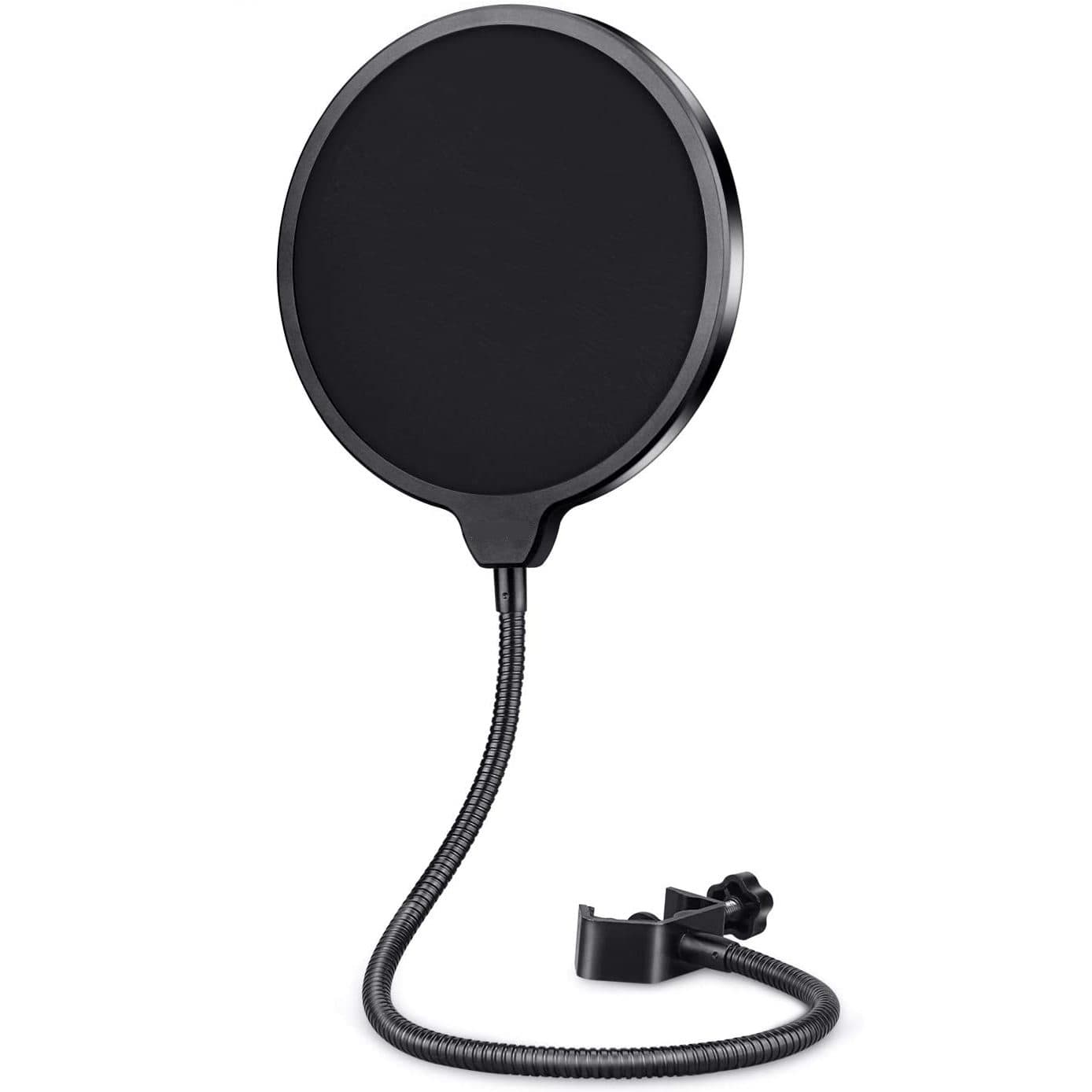 Microphone POP-UP Filter Wind Screen for Studio Mic Mask Shield