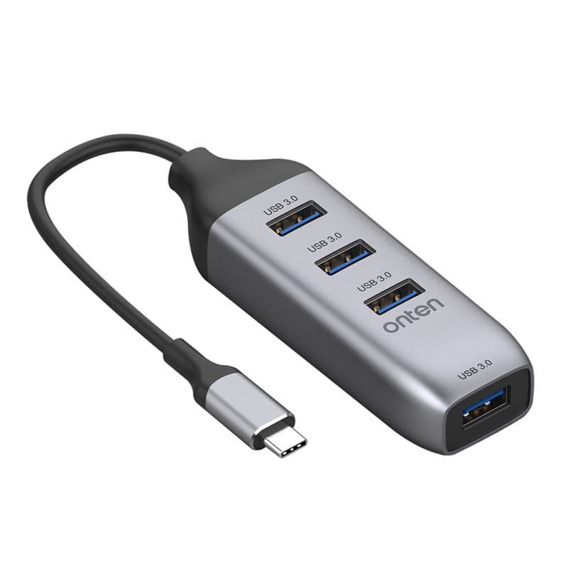 Onten USB-C To 4x USB 3.0 hub Docking Station for Macbook Pro (OTN-95118U)
