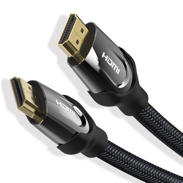 VENTION 5M Nylon Braided HDMI 2.0 4K 3D Cable – Black Metal Type – (VEN-VAA-B05-B500)