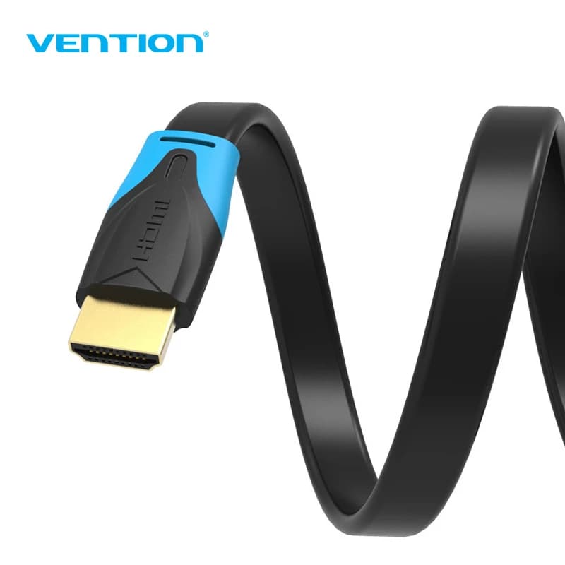 VENTION 3M Flat HDMI 1.4 / 2.0 4K 3D Cable – (VAA-B02-L300)