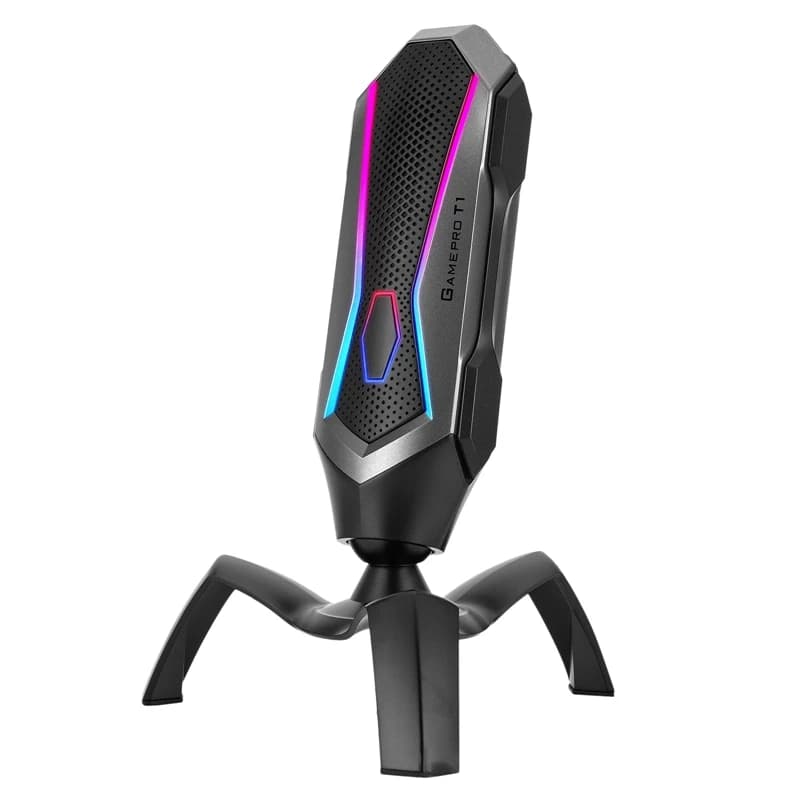 Yanmai Gamepro T1 USB RGB Gaming Microphone | Black