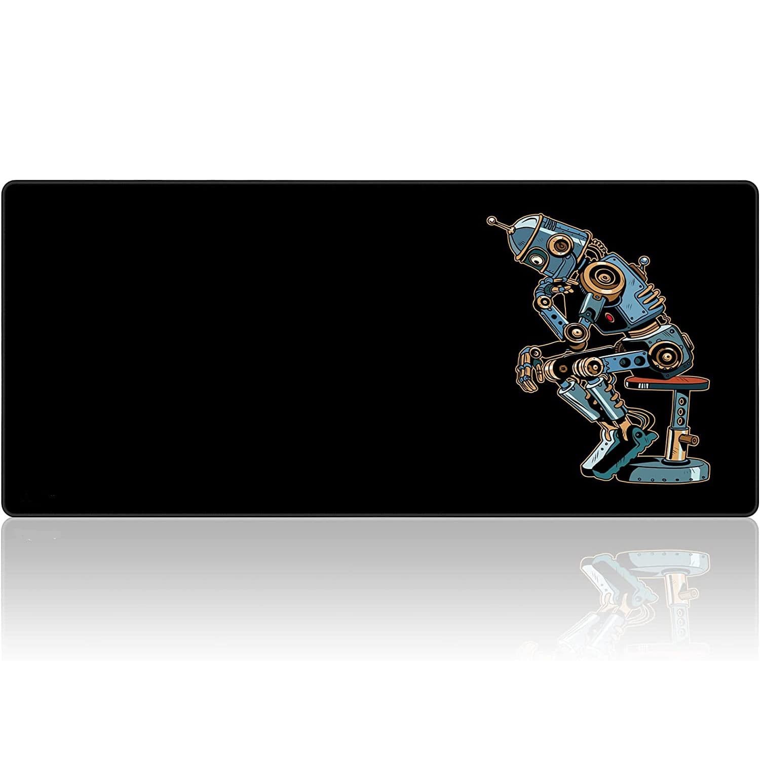 ROBOT Gaming Mouse Pad – XL Size Anti Slip Base – Speed Edition | 70 X 30 cm