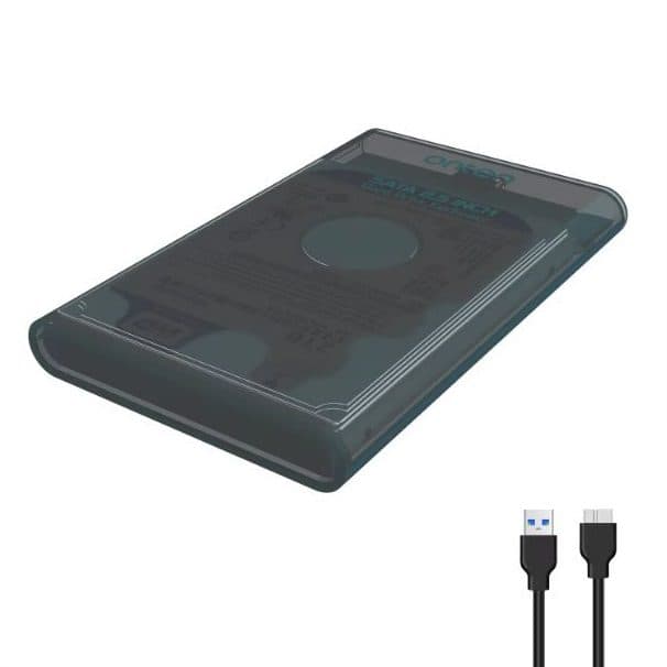 ONTEN USB 3.0 to SATA 2.5-inch HDD External Case – Up to 5TB  | OTN-UHD2