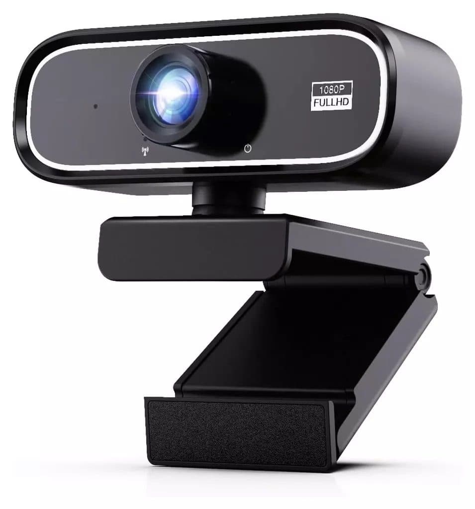 Q5 Full HD Webcam 1080p /30fps – 2.1MP , Built-in Dual Microphone | Black