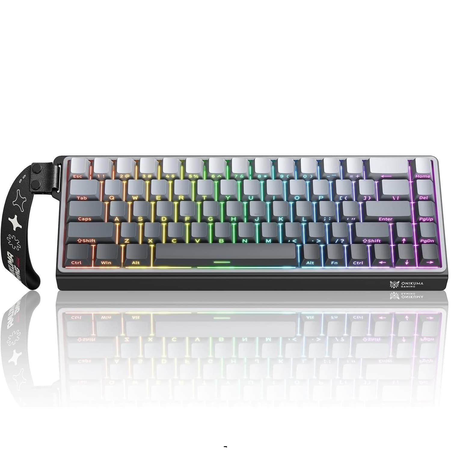 Onikuma G69 65% ARGB Wired Hot-Swappable Mechanical Keyboard (Magnetic Switch) | Black