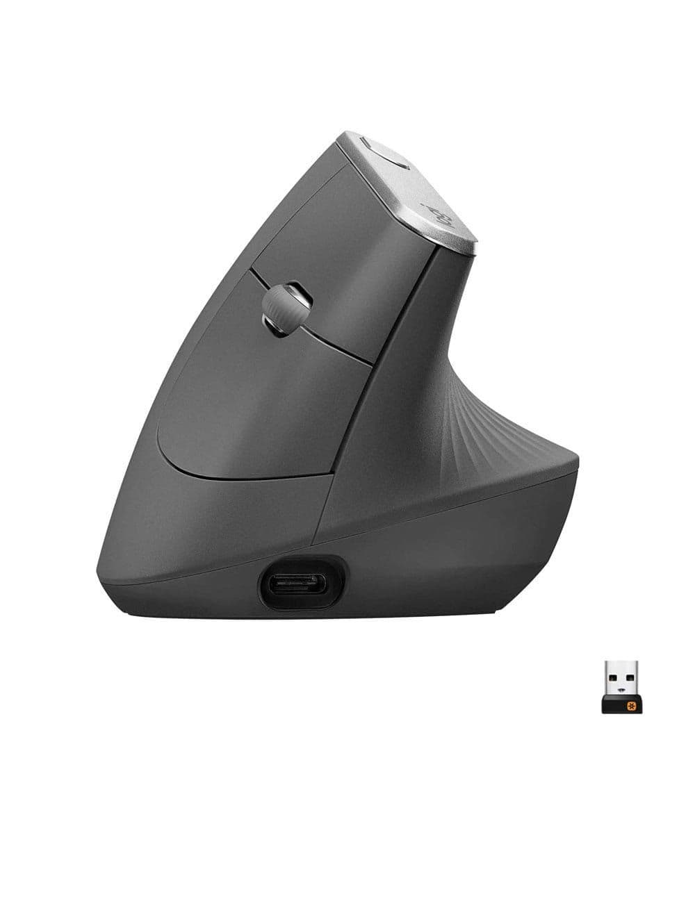 Logitech MX Vertical Advanced Ergonomic Mouse - 2.4GHZ - 910-005448 - Graphite