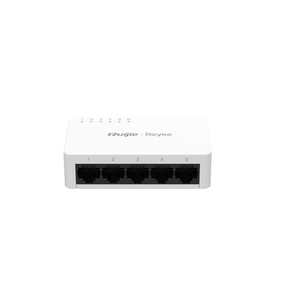 Ruijie Desktop Switch - 5-Port 10/100/1000 Mbps RG-ES05G
