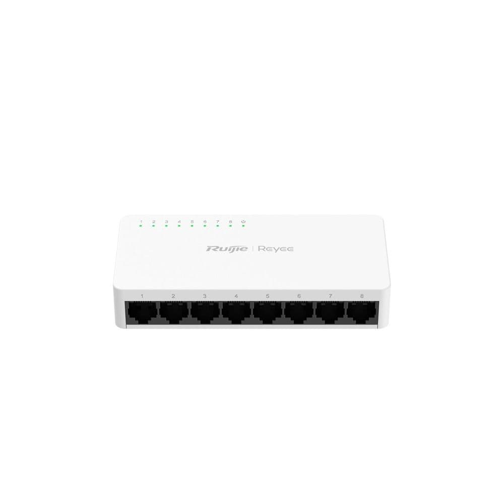 Ruijie Desktop Switch - 8-Port 10/100/1000 Mbps RG-ES08G