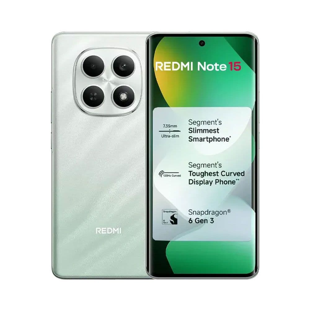 Xiaomi Redmi Note 15 - 6GB RAM - 128GB - Forest Green