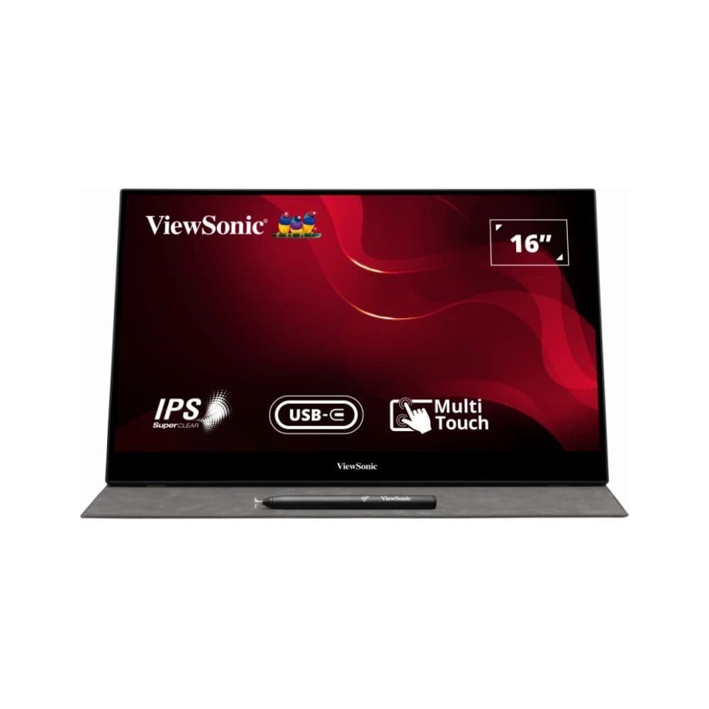 ViewSonic 16” Portable Touch Monitor Full HD 60 (Hz) - TD1655