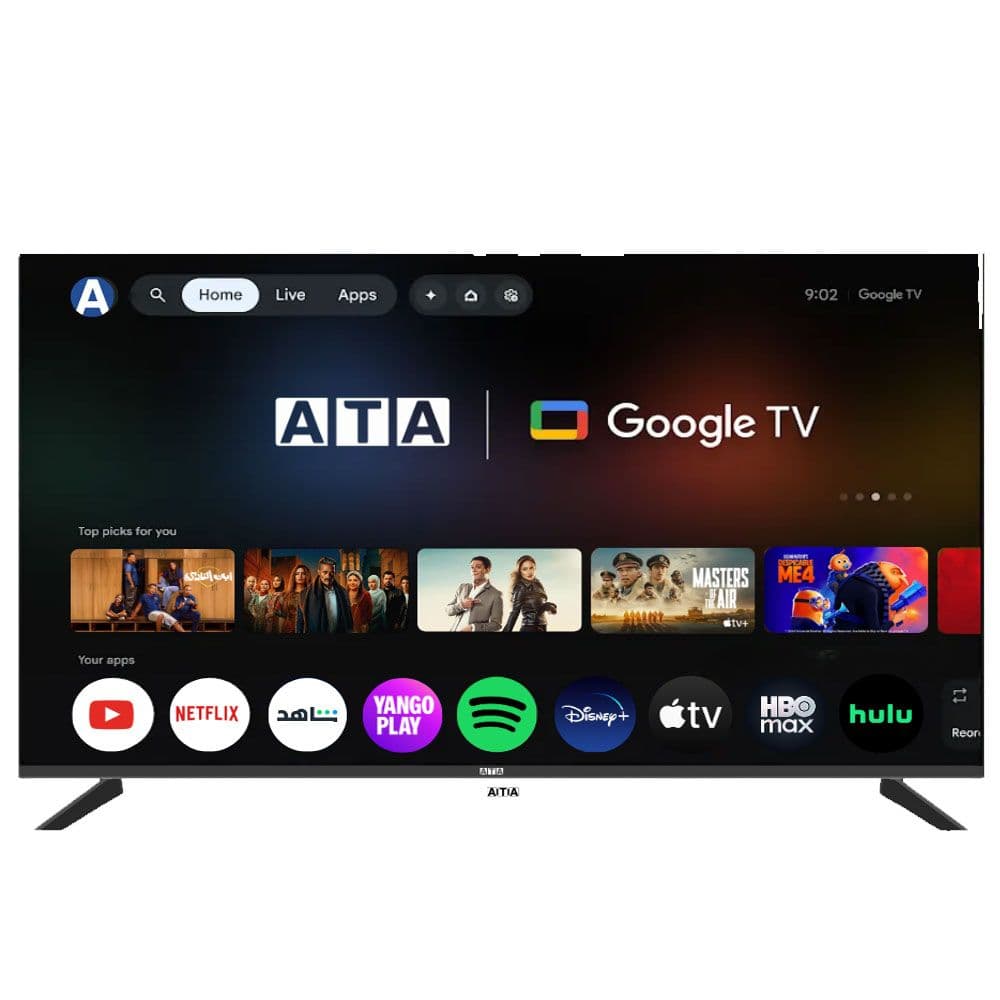 ATA TV 65 Inch 4K UHD Screen - Smart Frameless - ATA65UOG