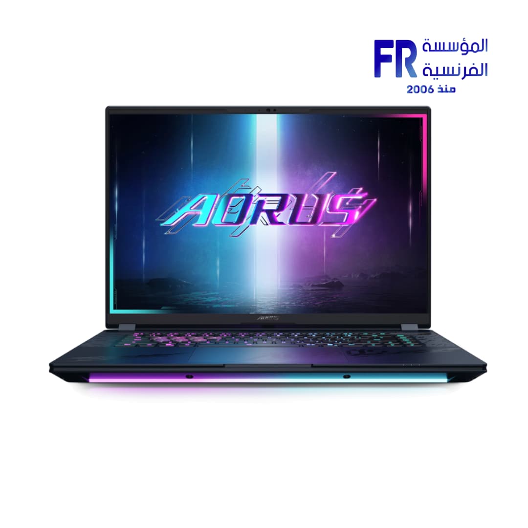 Aorus Master 16 AM6H Ultra 9 275HX – 16GBx2 DDR5 – RTX5090 24GB – 1TB M.2 SSD – QHD+ – Windows 11 Pro Arabic keyboard Gaming Laptop