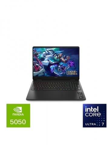 HP OMEN 16-am0025ne Ultra7 255H - RTX5050 8GB - 16GB DDR5 - 1TB SSD Gen4 - 16 inch 2K (1920X1200) - Win11- Shadow Black