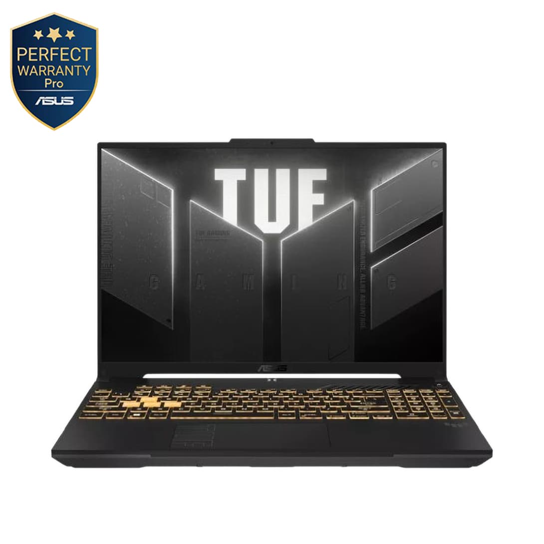 Asus TUF Gaming F16 (2024) FX607VJB Laptop ,Intel Core 5 210H 16 Inch ,512 GB SSD ,16 GB ,NVIDIA GeForce RTX 3050 ,Windows 11 - Mecha Grey