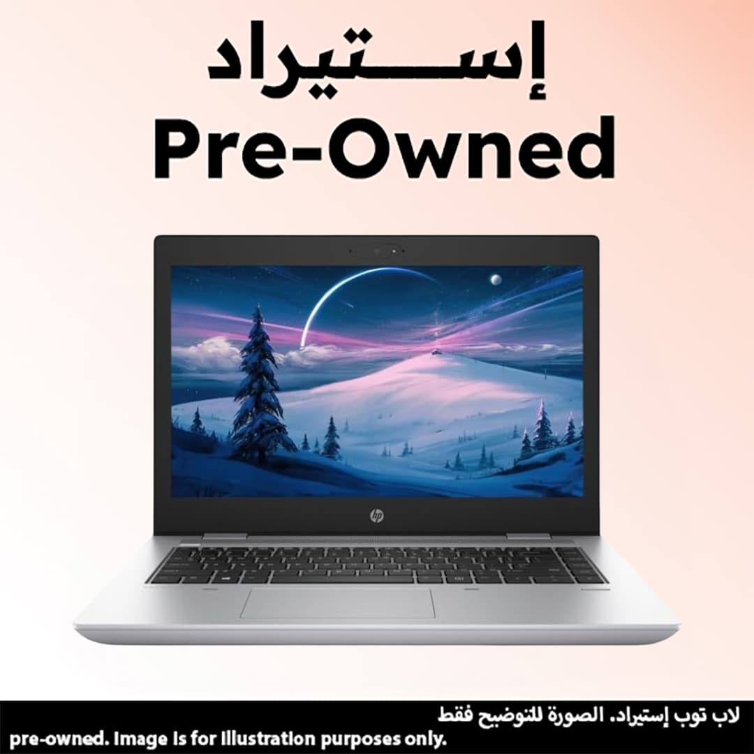 Hp ProBook 645 G4 Pre-owned Laptop ,Ryzen 7 PRO 2700U ,256 GB SSD ,8 GB ,AMD Radeon Vega Graphics