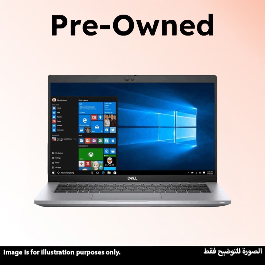 Dell Latitude 5420 Pre-owned Laptop ,Intel Core i5-1145G7 ,256 GB SSD ,8 GB ,Intel Iris XE Graphics