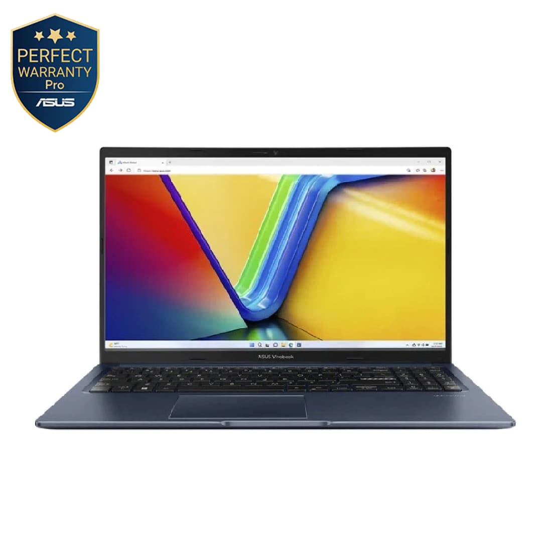 Asus Vivobook X1504VA-NJ017W Laptop ,Intel Core i7-1355U 15.6 Inch ,512 GB SSD ,8 GB ,Intel Iris XE Graphics ,Windows 11 - Quiet Blue