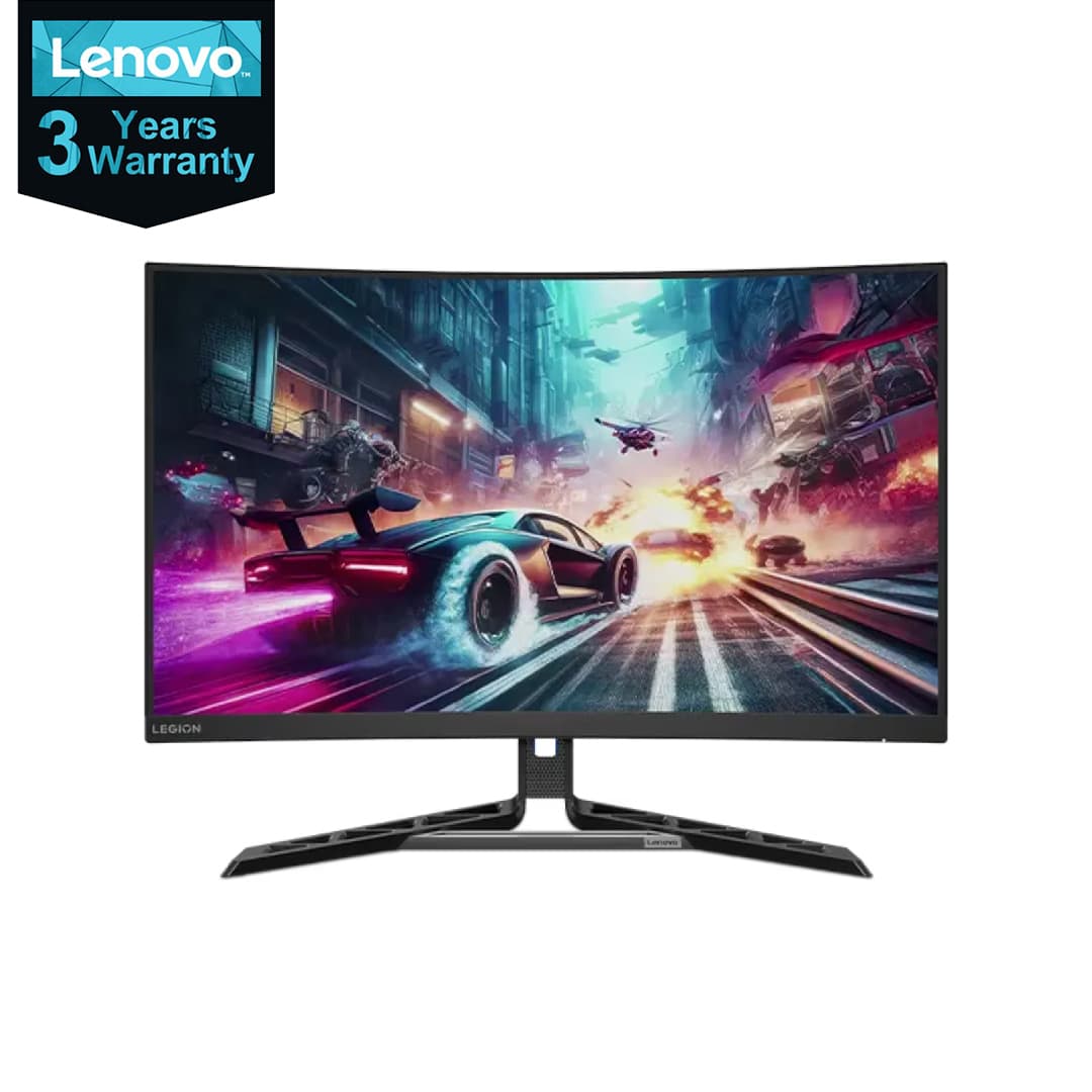 Lenovo Legion R32qc-30 31.5 Inch QHD Curved Gaming Monitor , 180 Hertz 0.5 Millisecond , Black