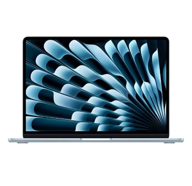 Apple MacBook Air 2025 MC6U4 Laptop ,Apple M4 chip with 10-core CPU 13 Inch ,512 GB ,16 GB ,Apple 10-Core GPU ,macOS - Sky Blue